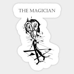 The magician Sticker